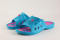 Детские шлепанцы ППЖ-05 бирюза-малина - Фото 1