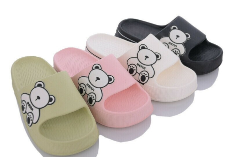 Женские шлепанцы 209-1 ассорти - Фото 1