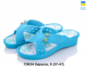 Жіночі шльопанці ПЖ-34 декор