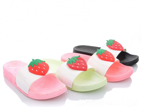 Женские шлепанцы 921 клубника - Фото 1