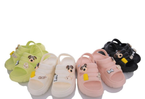 Женские шлепанцы w-102 ассорти