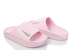 Женские шлепанцы 513-014 пудра