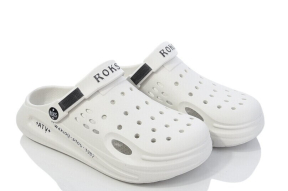 Жіночі шльопанці сабо 517-009 білий