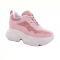 Женские кроссовки 56-27 пудра - Фото 1