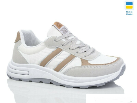 Женские кроссовки DS-692 сер-качи - Фото 1