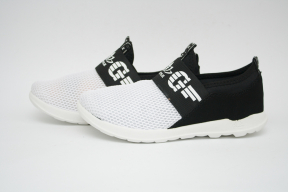 Женские кроссовки Ж-12 черно-белые