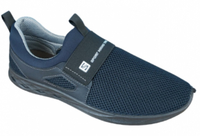 Мужские мокасины сетка 187-3201 синий paolla