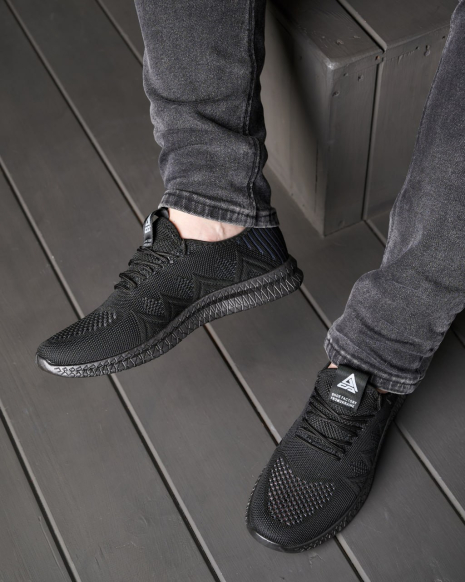 Мужские мокасины сетка 965 - Фото 2