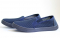 Мужские мокасины С-3 т.синий крок - Фото 1