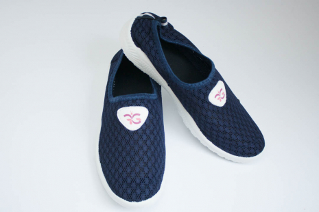 Жіночі мокасини G-143 синій - Фото 1