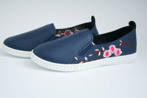 Жіночі мокасини 2015 синій