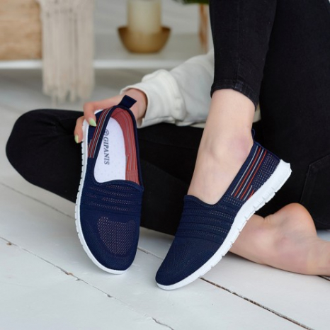 Женские мокасины сетка 577  - Фото 2