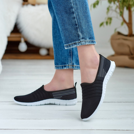 Женские мокасины сетка 577  - Фото 7