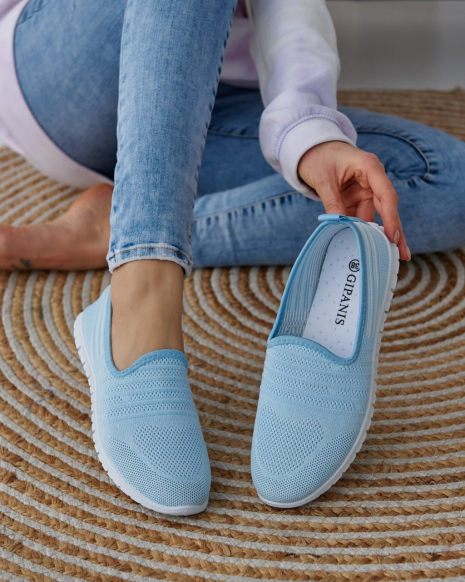 Женские мокасины сетка 577  - Фото 4