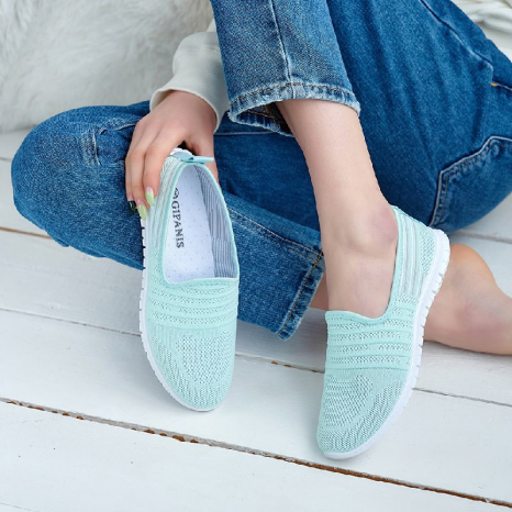 Женские мокасины сетка 577  - Фото 5