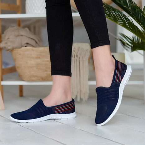 Женские мокасины сетка 577  - Фото 11