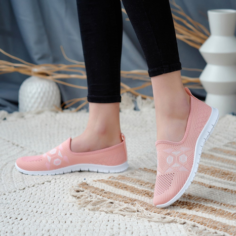 Женские мокасины сетка 578 - Фото 3