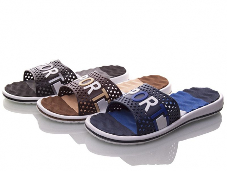 Мужские шлепанцы 2495-1 - Фото 1