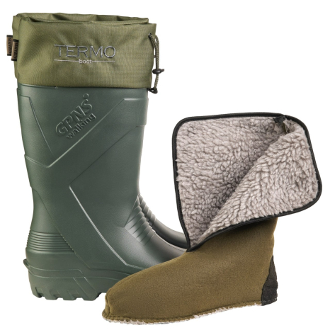 Мужские зимние сапоги RM-135/1 Ag хаки - Фото 2