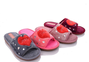 Женские тапочки 6053 ассорти