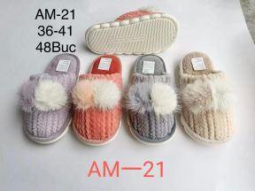 Женские тапочки AM-21 ассорти
