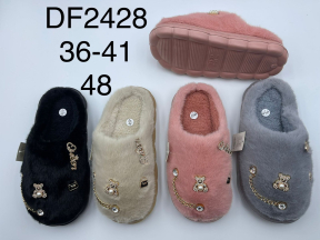 Женские тапочки DF-2428 ассорти
