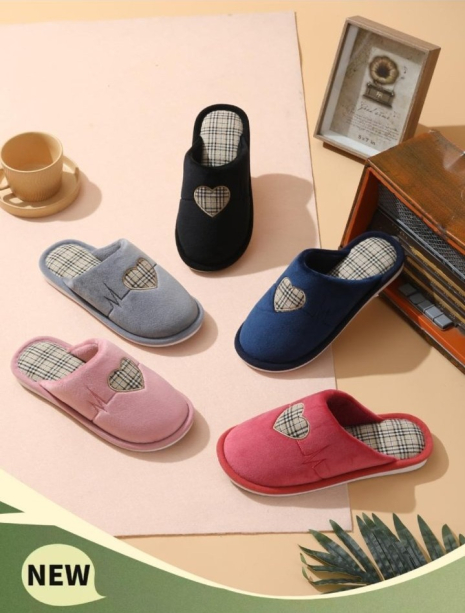 Женские тапочки L-755 ассорти - Фото 1