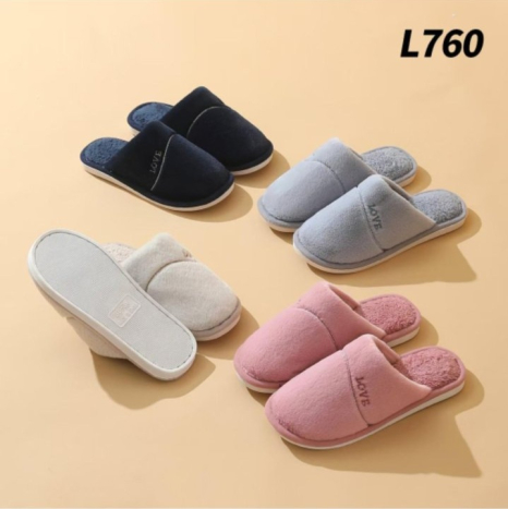 Женские тапочки L-760 ассорти - Фото 1