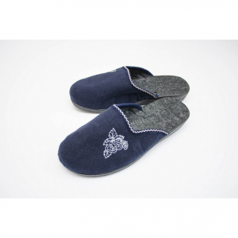 Женские тапочки литин без задника  - Фото 1