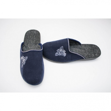 Женские тапочки литин без задника  - Фото 2