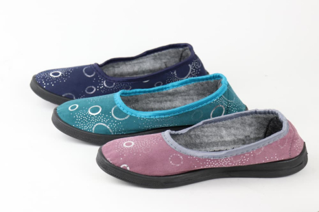 Жіночі тапочки Р-3 блеск - Фото 1