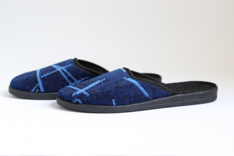 Женские тапочки Т-115 синий - Фото 1