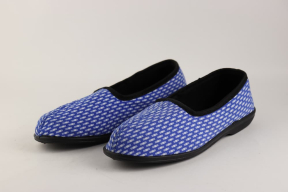 Женские тапочки ТЖ-01 син ромб