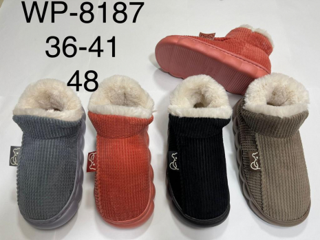 Женские тапочки WP-8187 ассорти - Фото 1