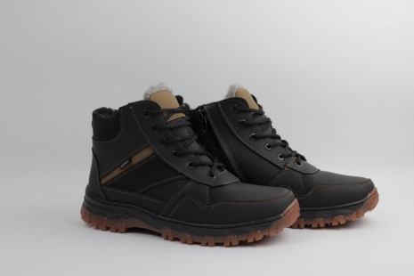 Мужские ботинки РБ-1 коричневые - Фото 3